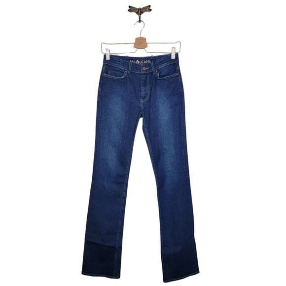 MIH London Tall Long-Length Bootcut Jeans 26×33 Halley - Picture 1 of 14